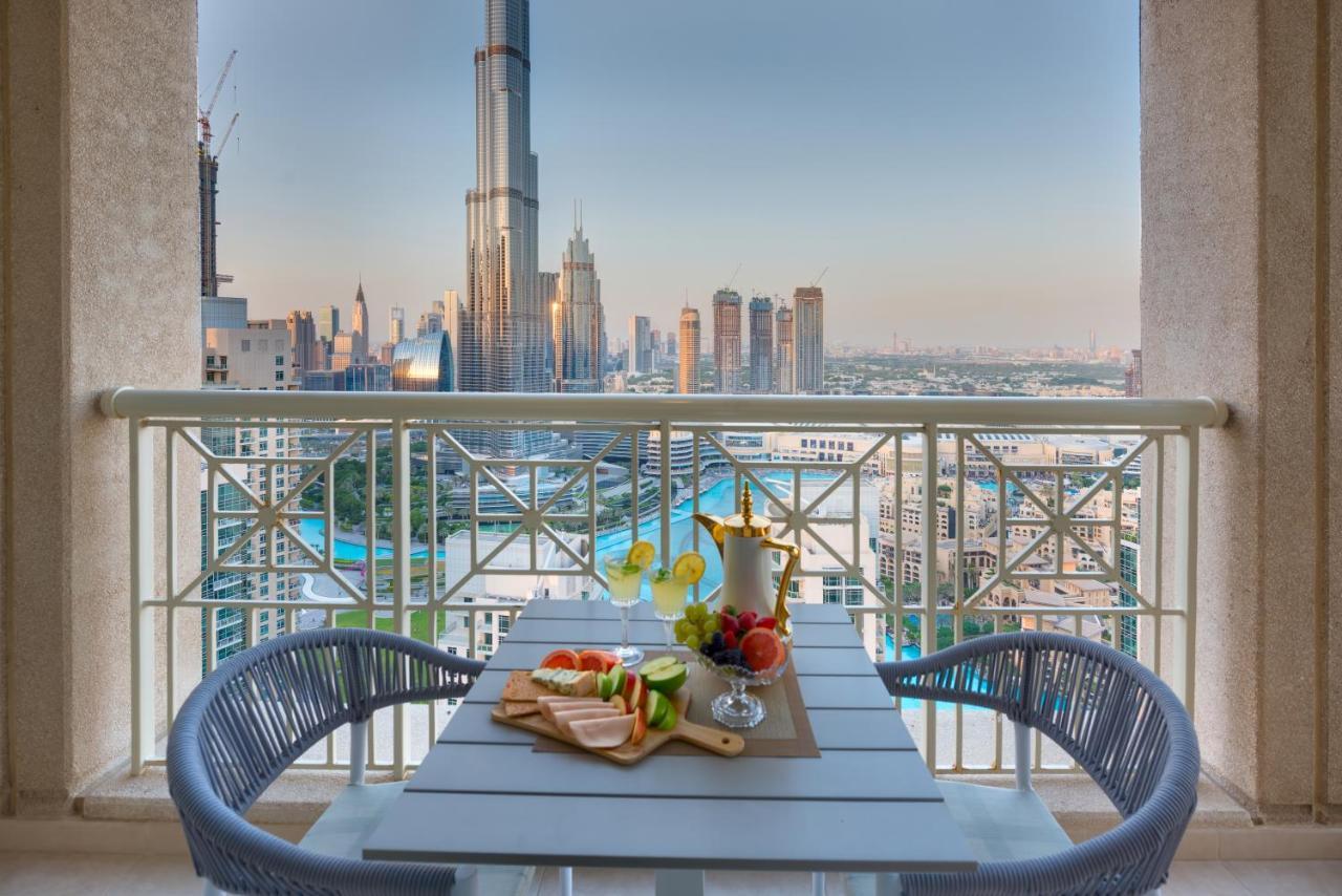 Durrani Homes - Designer 2Br Apt With Stunning Burj Khalifa And Fountain View Dubaï Extérieur photo