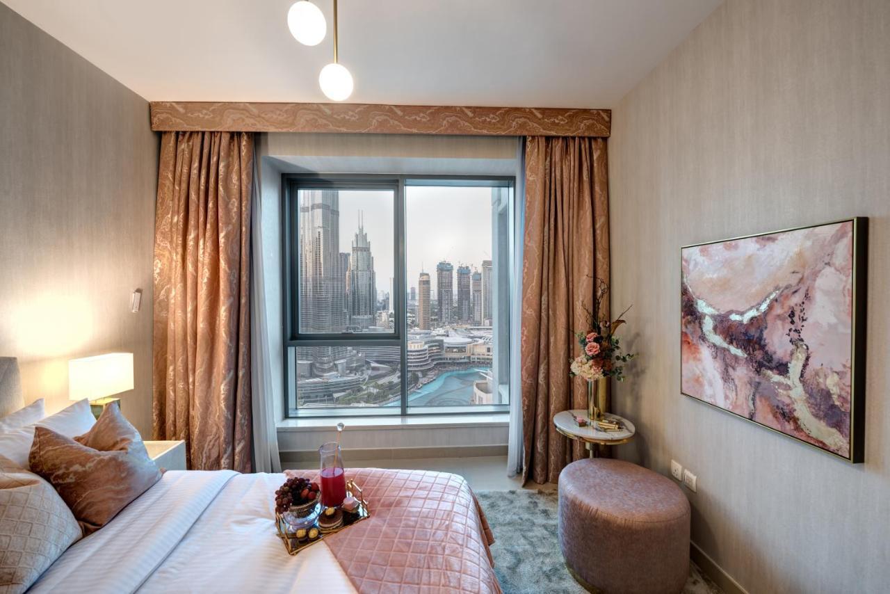 Durrani Homes - Designer 2Br Apt With Stunning Burj Khalifa And Fountain View Dubaï Extérieur photo